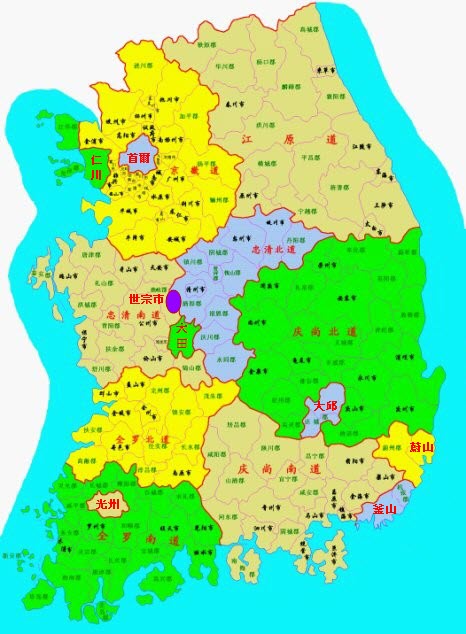 south-korea-map-er