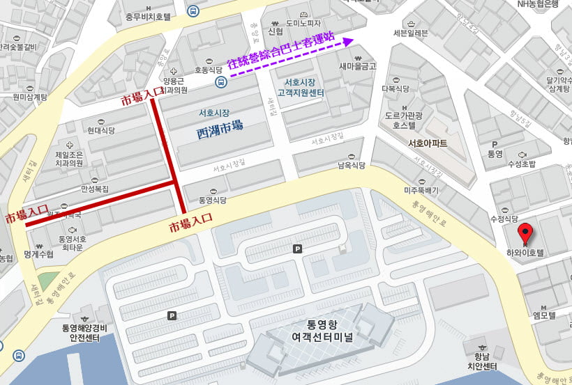 tongyeong-seoho-market-location-map